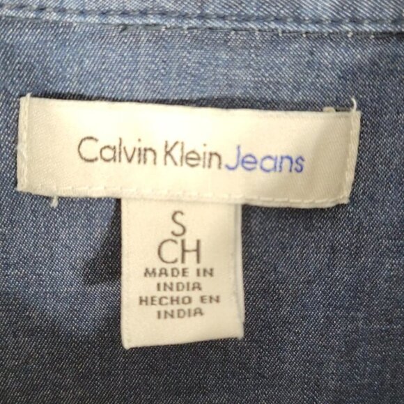 Calvin Klein Jeans Shirt #40  Size S - Picture 3 of 8